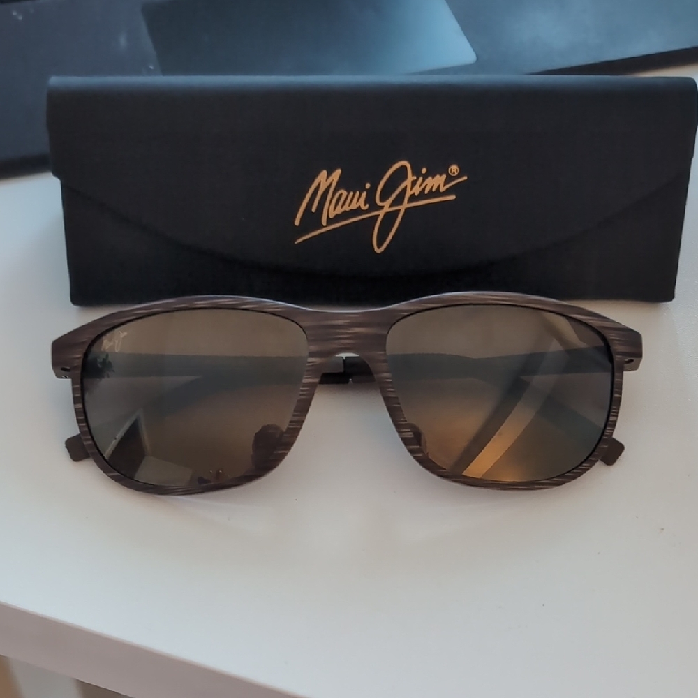 Maui Jim Dark Brown Sunglasses